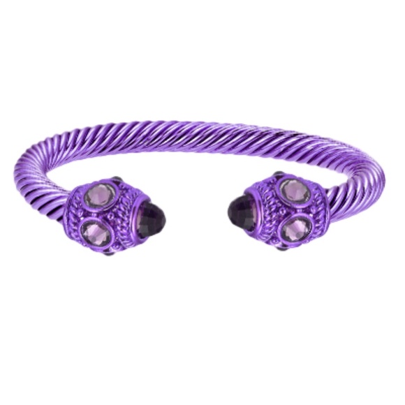 Tone on Tone Color Cable Cuff - Picture 2 of 2